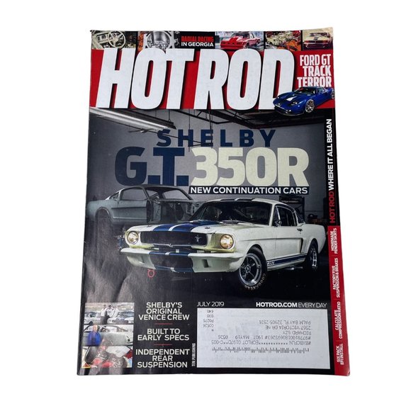 Hot Rod Magazine u July 2019 Race Car Enthusiast Book - Picture 1 of 8